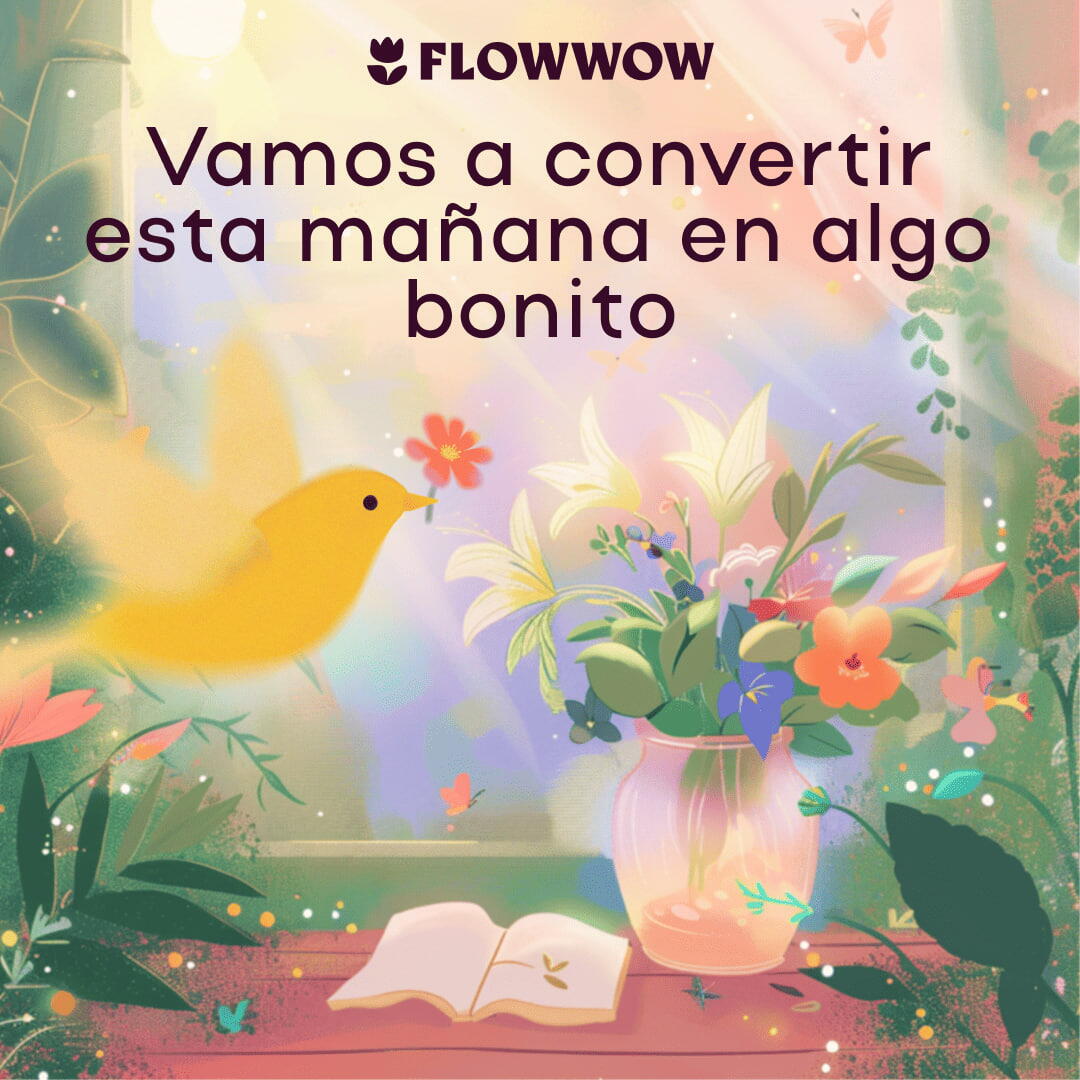 tarjeta de buenos días alegres