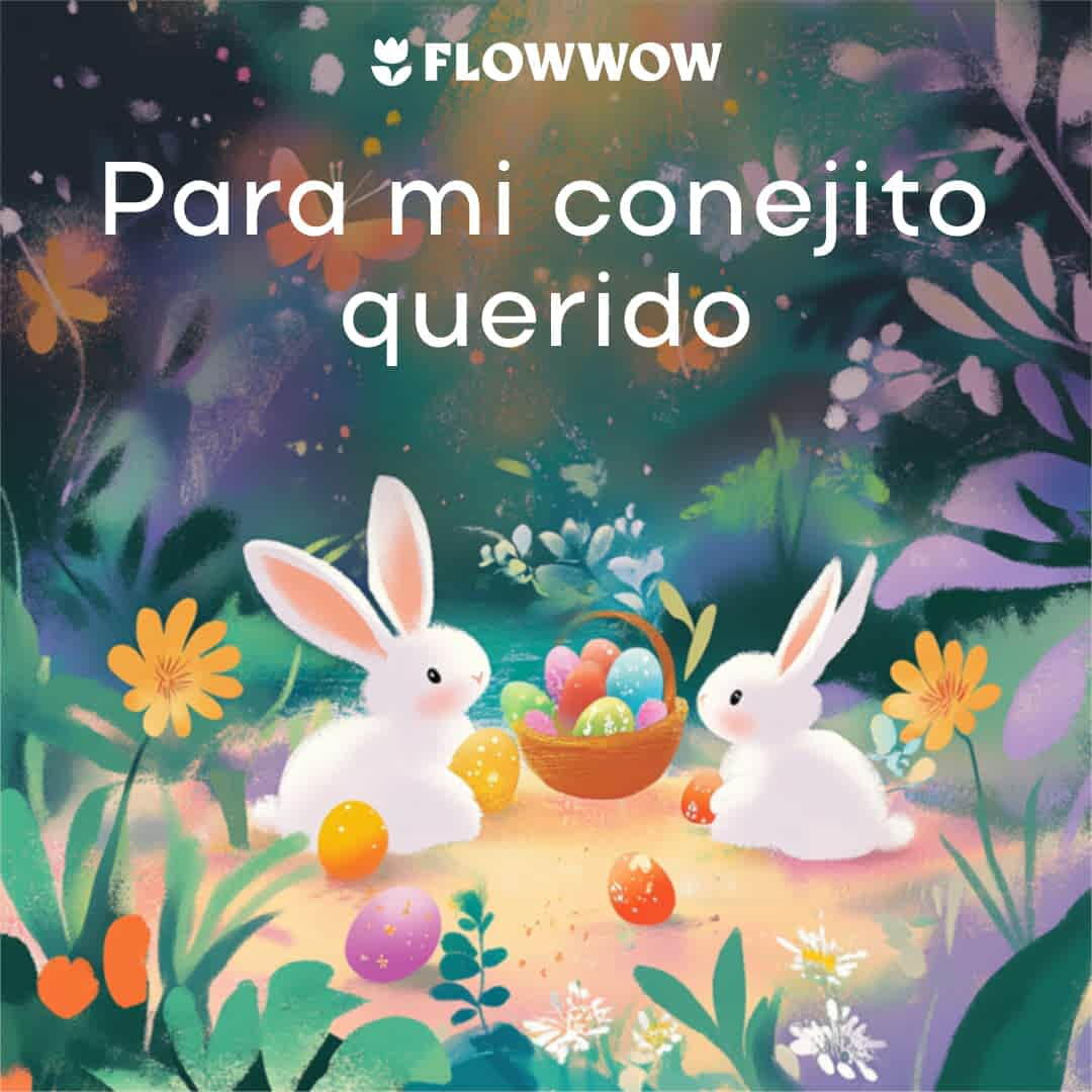 Tarjeta de feliz domingo de pascua
