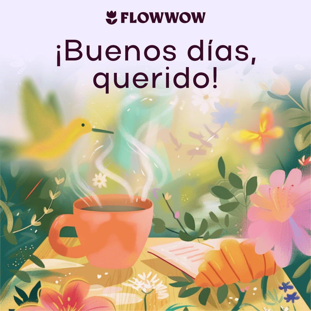 tarjetas de buenos días originales