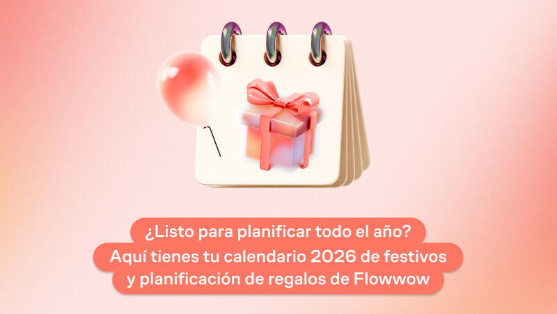 2026 Calendario de festivos y regalos para vendedores de Flowwow