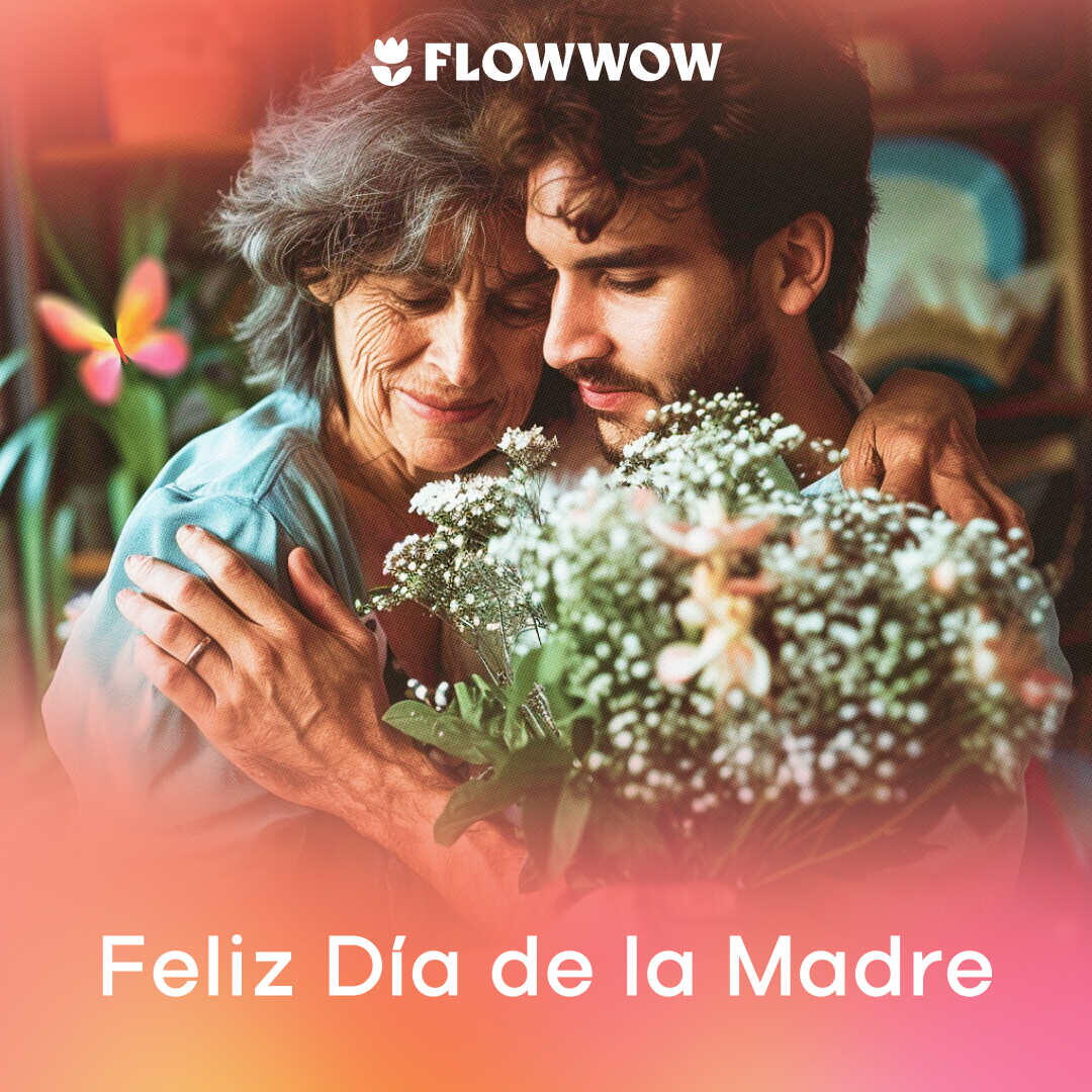 Tarjeta de feliz día de la madre