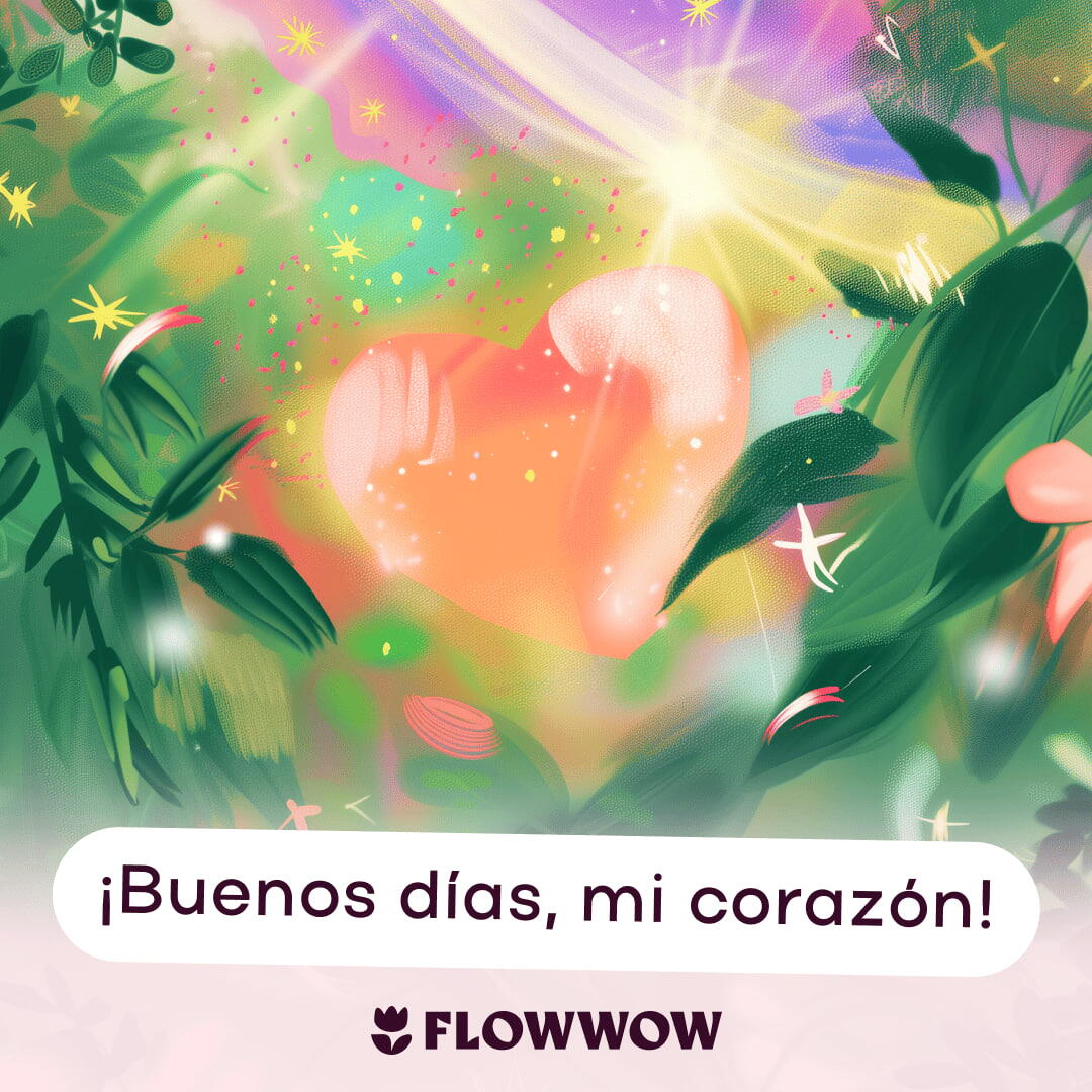 tarjeta de buenos días para alguien especial