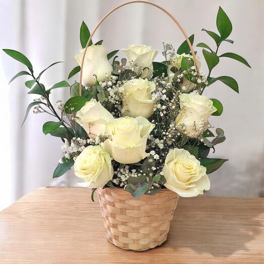 Encanto de Rosas Blancas