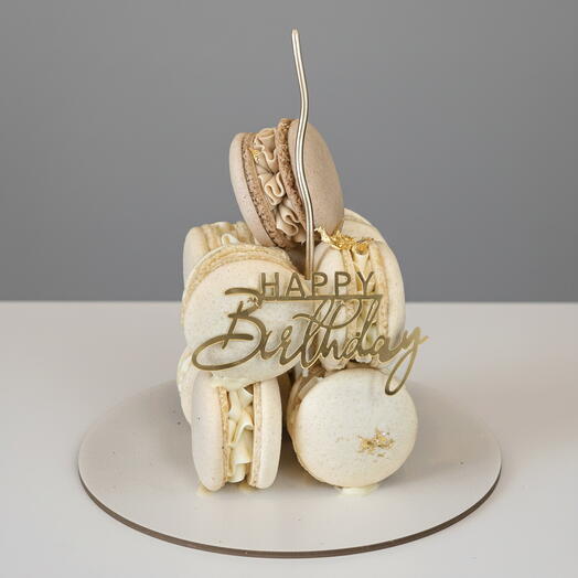 Gâteau  Tour de Macarons