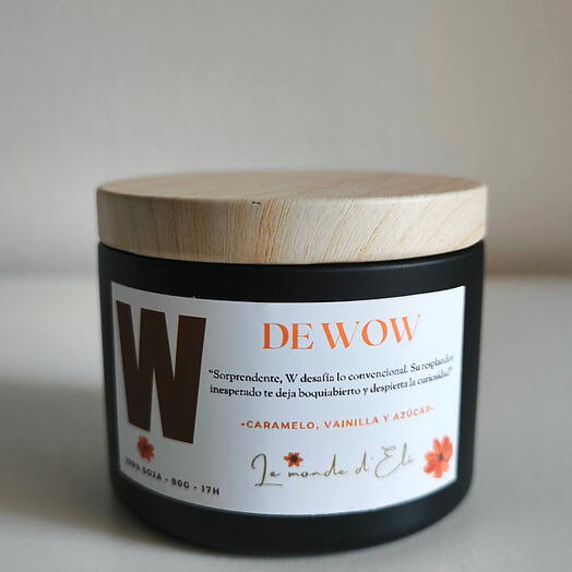 Vela aromatica W de Wow 90g