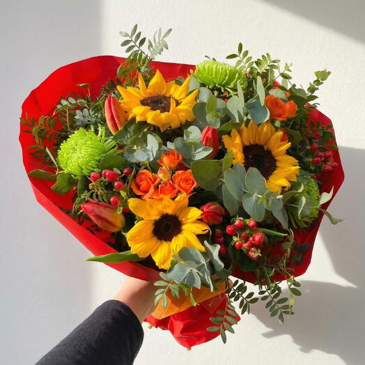 Ramo de flores primaverales