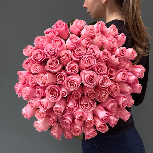 75 Pink Roses