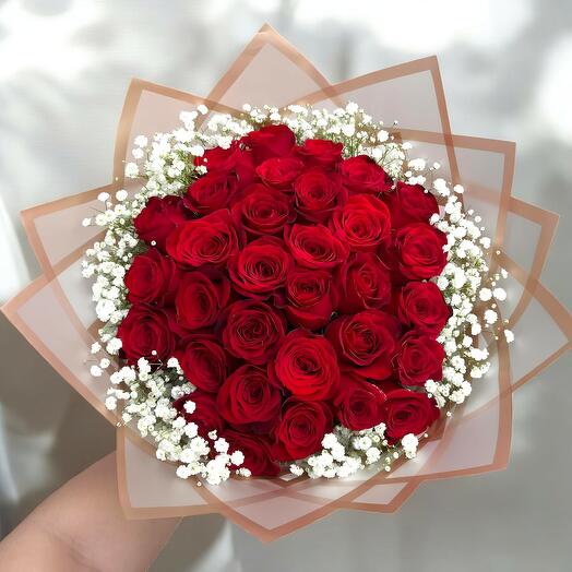 Ramo encanto carmesi