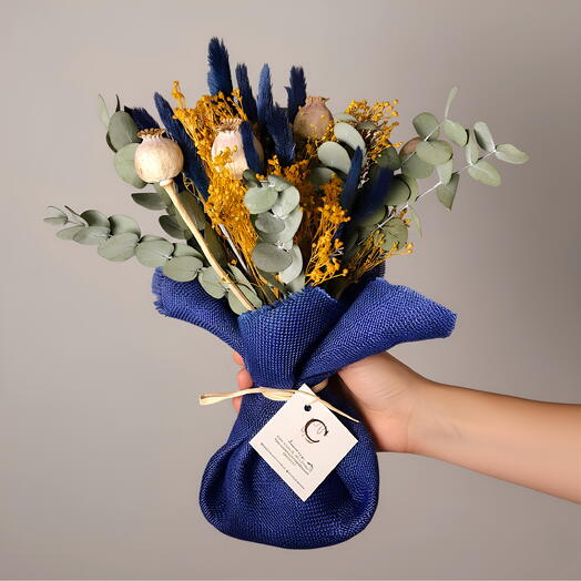 Ramo PRESERVADO Azul/Ocre