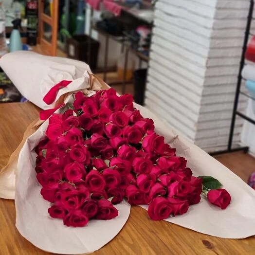 Maxi heart - Corazon de rosas rojas