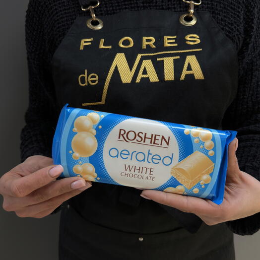 Chocolate blanco «Roshen»