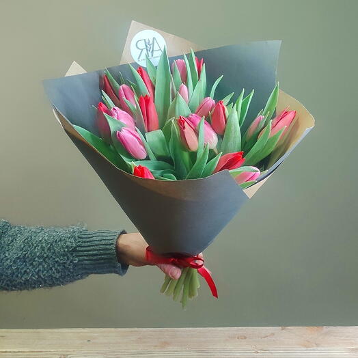 Bunch de tulipanes sorpresa