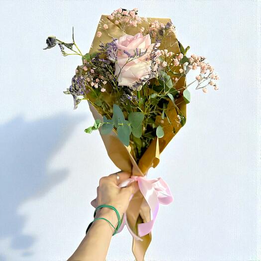 Rosa del jardin pastel aromatica pani