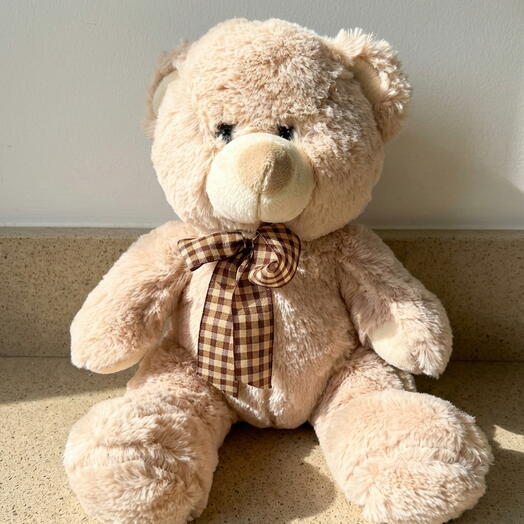 Oso de peluche Carlitos Beige