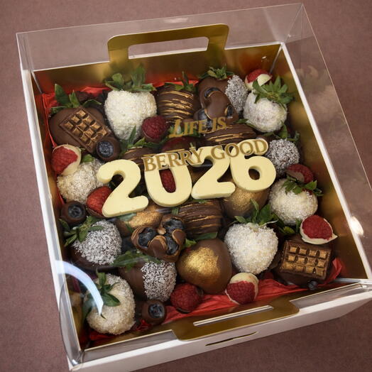 Berry Sweet Note Box – Caja Cuadrada Mediana