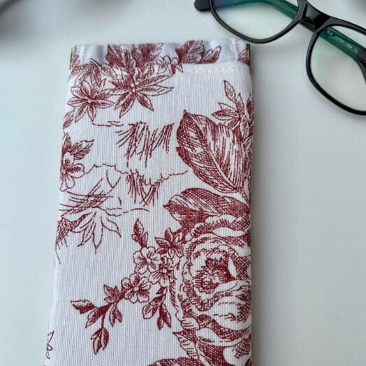 Funda gafas - Burdeos (fleje)