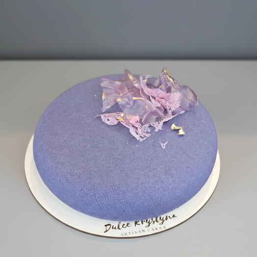 Violet Velvet Mousse Cake