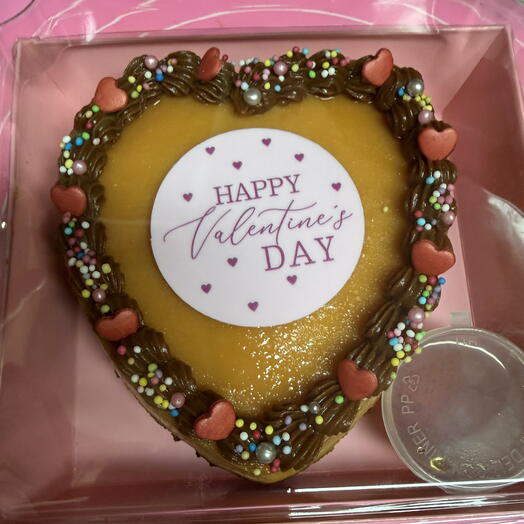 Chocoflan of Heart individual