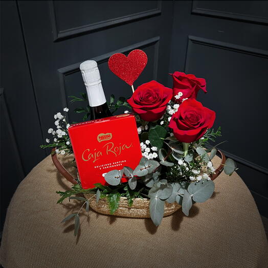 Set «Velada romantica» en cesta