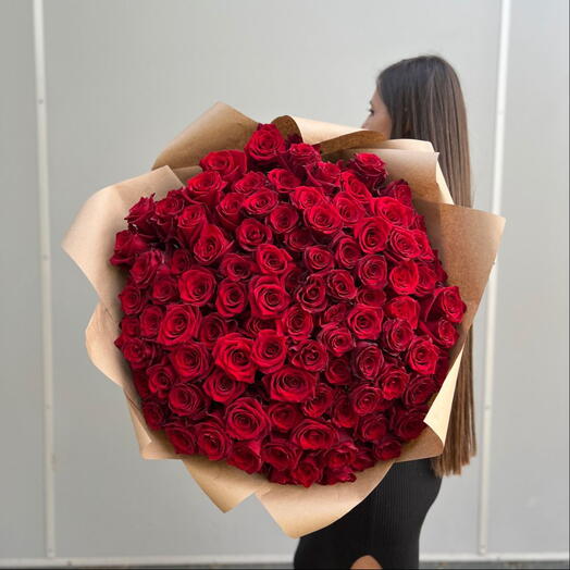 Ramo 200 rosas rojas