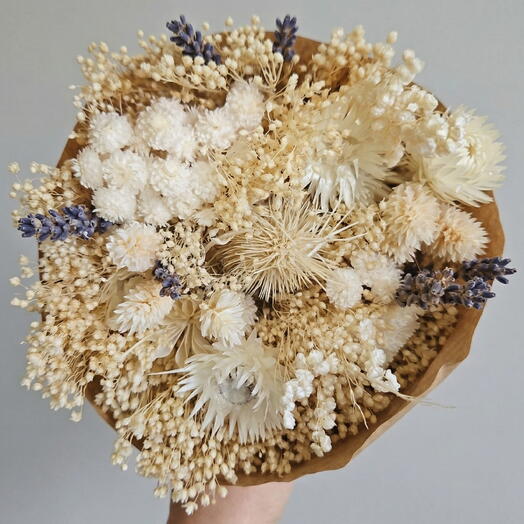 Ramo de flores secas