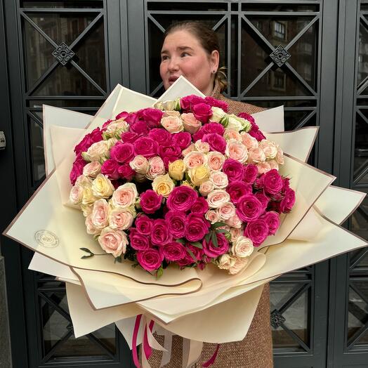 Mezcla de rosas arbustivas