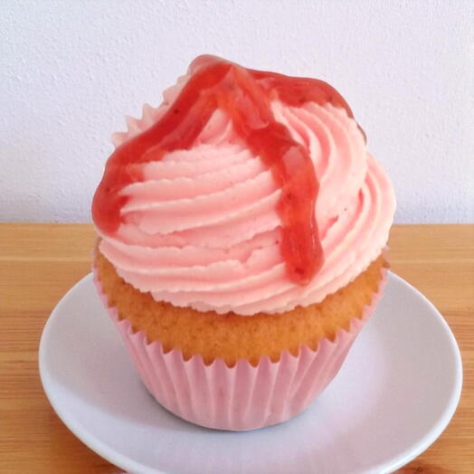 Cupcake de mermelada
