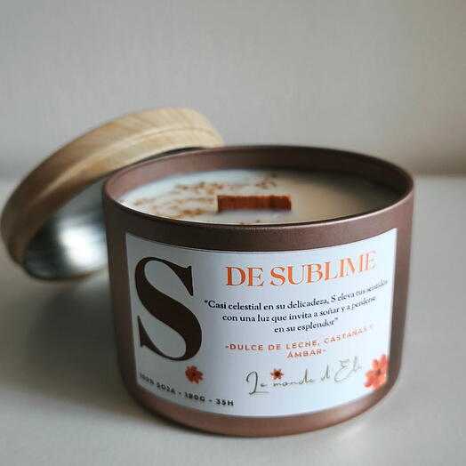 Vela aromatica S de Sublime 180g