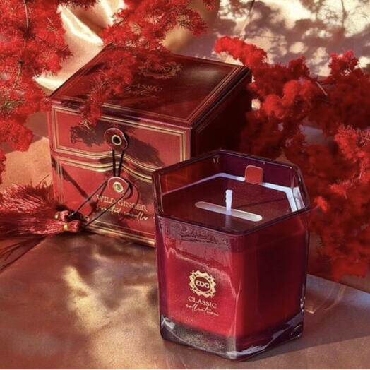 Vela de lujo Colección festiva - Jengibre silvestre