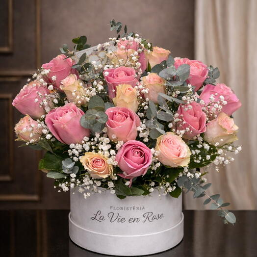 Caja de rosas princess 👑