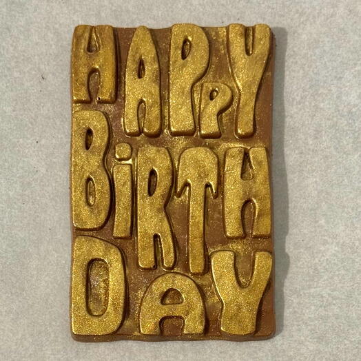 Happy Birtday Milk Chocolate