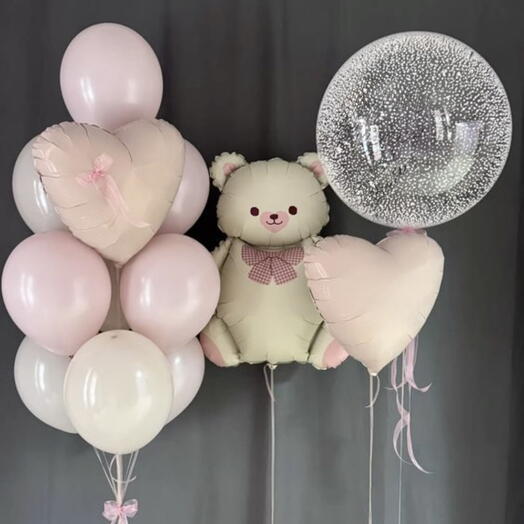 Globos para nina recien nacida