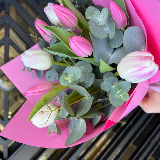 Tulipanes Rosados Encanto