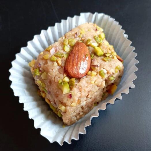 Rombo almendras y pistachos