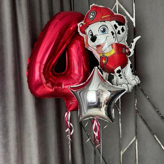 Composicion Marshall Paw Patrol