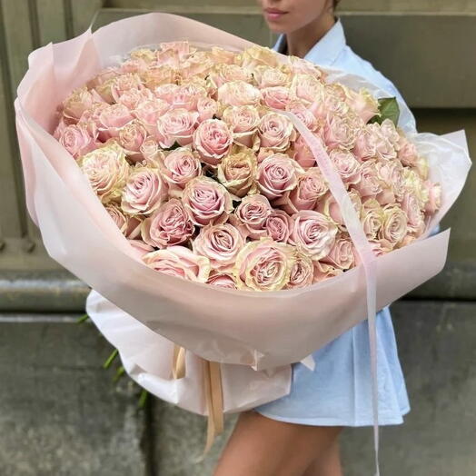 El Sueño - 101 rosas rosadas Mondial