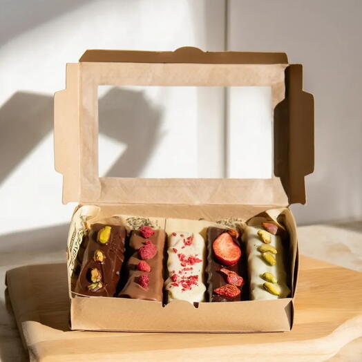 Handmade energy bars (vanilla flavor)