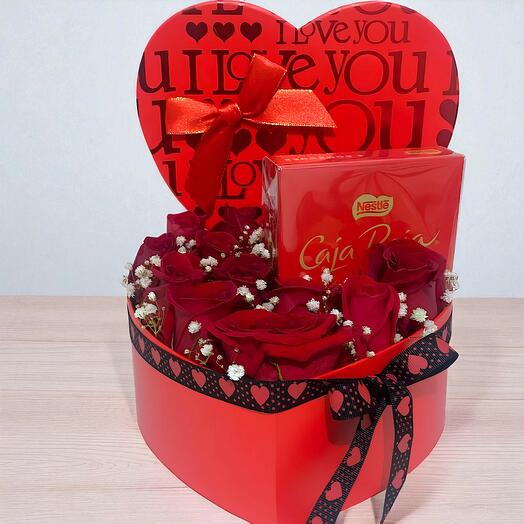 Caja corazon
