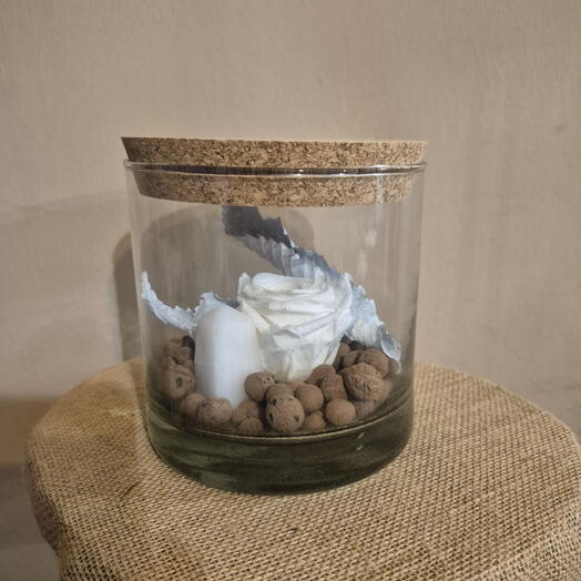 Piramidal de cuarzo la rosa