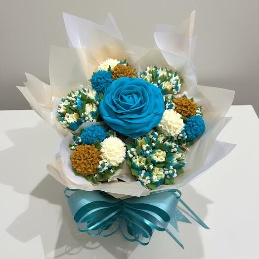 BouqCake Aurora Blue