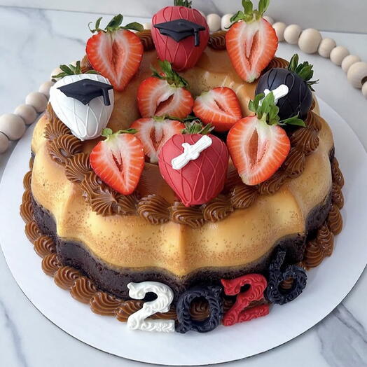 Chocoflan Edicion Graduacion