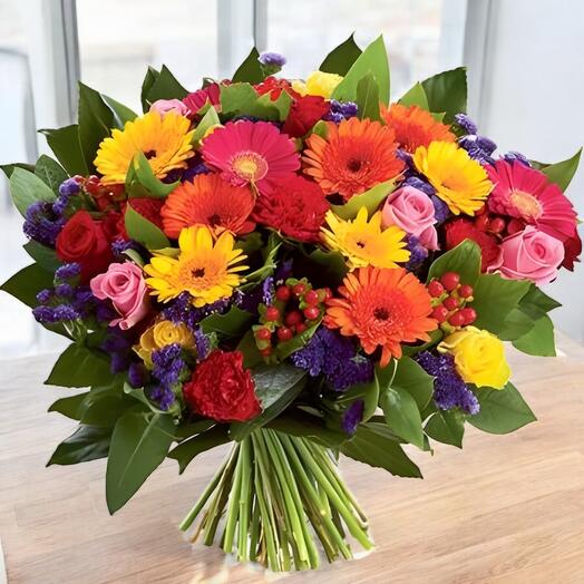 Ramo de flores espinela