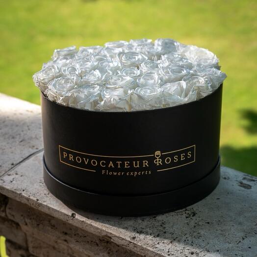 Caja 30cm blanco perla eternal