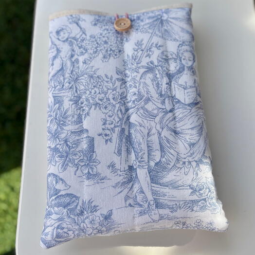 Funda libro Romantica - Azul