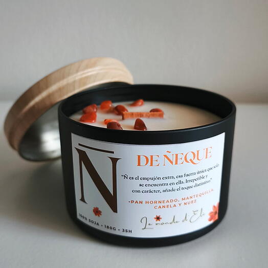 Vela aromatica Ñ de Ñeque 180g
