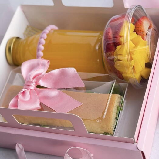 Kit Desayuno Premium Pink