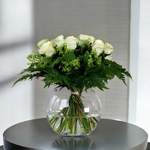 Ramo de Rosas Blancas