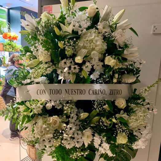 Corona funeraria Ainara