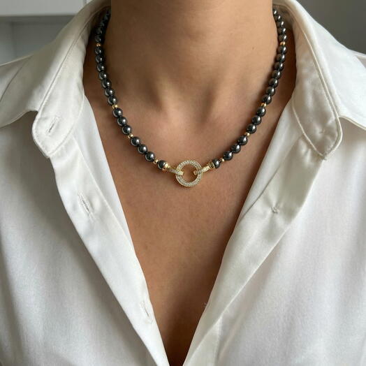 Collar"Orbita Negra"