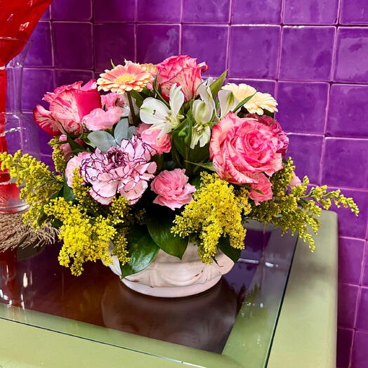 CENTRO DE MESA BLOOMING DAY